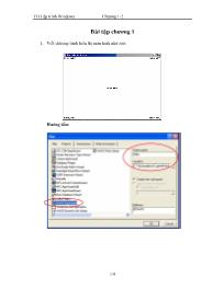 Thực hành lập trình windows