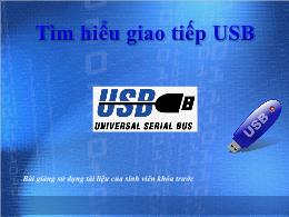 Tìm hiểu giao tiếp USB