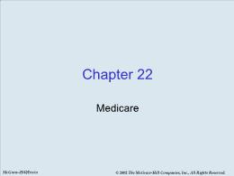 Bài giảng Economics - Chapter 22 Medicare