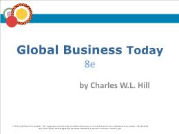 Bài giảng Global Business Today - Chapter 16 Global Marketing and R & D