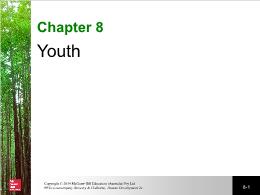 Bài giảng Human Development 2e - Chapter 8 Youth