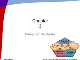 Bài giảng Information Systems in Business - Chapter 3 Computer Hardware