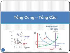 Bài giảng Kinh tế Vĩ mô - Tổng Cung – Tổng Cầu