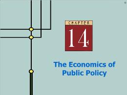 Bài giảng Microeconomics - Chapter 14 The Economics of Public Policy