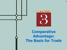 Bài giảng Microeconomics - Chapter 3 Comparative Advantage: The Basis for Trade