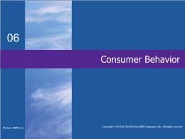 Bài giảng MicroEconomics - Chapter 6 Consumer Behavior