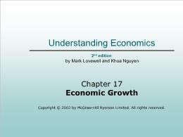 Bài giảng Understanding Economics - Chapter 17 Economic Growth