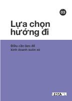 Bộ tài liệu hướng dẫn khởi sự kinh doanh sáng tạo thành công - 3. Lựa chọn hướng đi