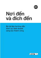 Bộ tài liệu hướng dẫn khởi sự kinh doanh sáng tạo thành công - 1. Nơi đến và đích đến