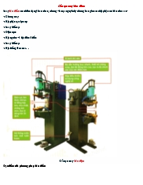 Cấu tạo máy hàn điểm