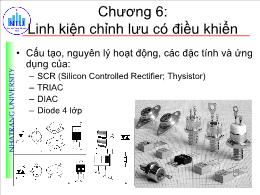 Chương 6: Linh kiện chỉnh lưu có điều khiển