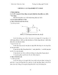 Giáo trình: Điện tử cơ bản (Phần 2)