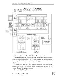 Giáo trình Điều khiển lập trình PLC (Phần 2)