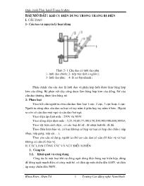 Giáo trình Thực hành Trang bị điện (Phần 1)