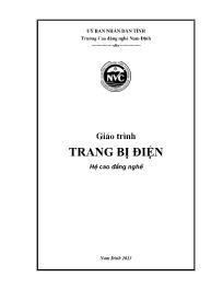 Giáo trình Trang bị điện (Hệ cao đẳng nghề) (Phần 1)