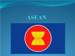 Giới thiệu về ASEAN