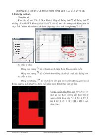 Hướng dẫn cơ bản về phần mềm tính kết cấu sàn SAFE v8.1