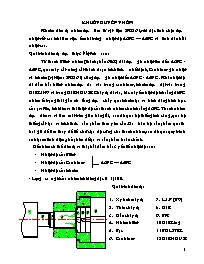 Khuôn đùn ép nhôm