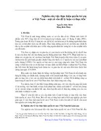 Nghiên cứu việc thực hiện quyền trẻ em ở Việt Nam - Một số vấn đề lý luận và thực tiễn