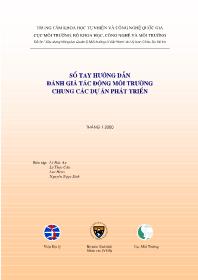 Sổ tay hướng dẫn đánh giá tác động môi trường chung các dự án phát triển