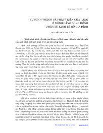 Sự hình thành và phát triển của làng ở Đồng Bằng Sông Hồng nhìn từ kinh tế hộ gia đình