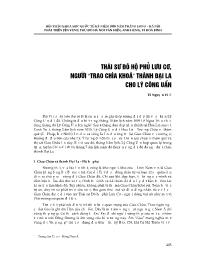 Thái sư Đô hộ phủ Lưu Cơ, người “trao chìa khoá” thành Đại La cho Lý Công Uẩn