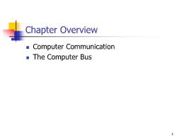 Bài giảng Computer - Chapter 02