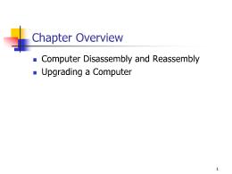 Bài giảng Computer - Chapter 20