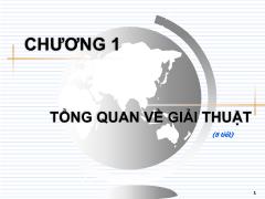 Bài giảng Lập trình C++ - Chương 1 - Tổng quan về giải thuật